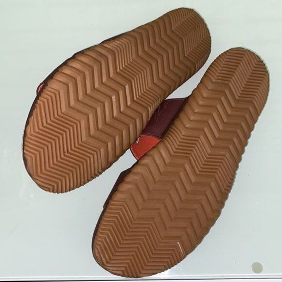 Sorel Out N About Plus Women Elderberry Open Toe Flat Slide Size 8.5 - Picture 6 of 7